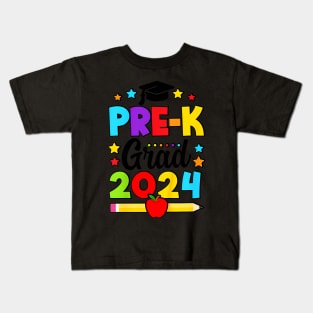 Kids Pre K Grad 2024 Preschool Graduation 2024 Kids T-Shirt